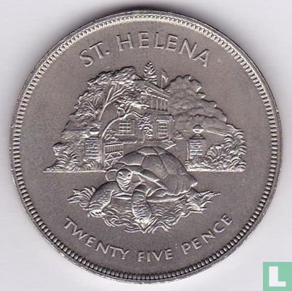 Sainte-Hélène 25 pence 1977 "25th anniversary Accession of Queen Elizabeth II" - Image 2