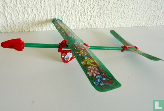 Zweefvliegtuig met kerstman - Afbeelding 2