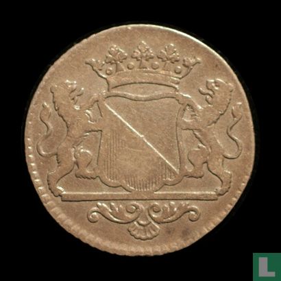 Utrecht 1 duit 1764 (zilver) - Afbeelding 2