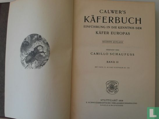 Calwer's Käferbuch - Afbeelding 3