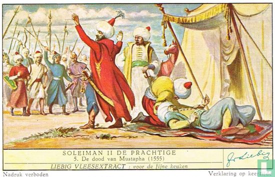 De dood van Mustapha (1555)