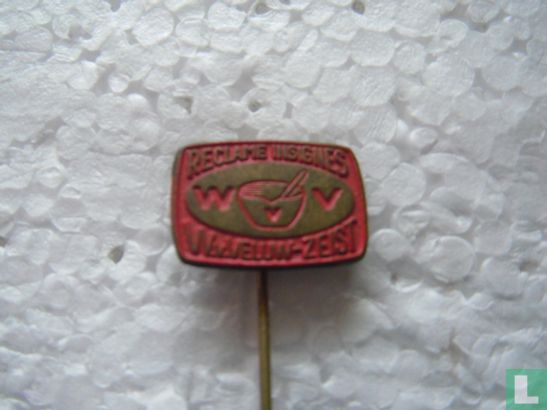 Reclame insignes W. v. Veluw - Zeist [rood] - Afbeelding 1