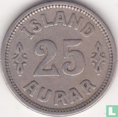 Island 25 Aurar 1933 - Bild 2