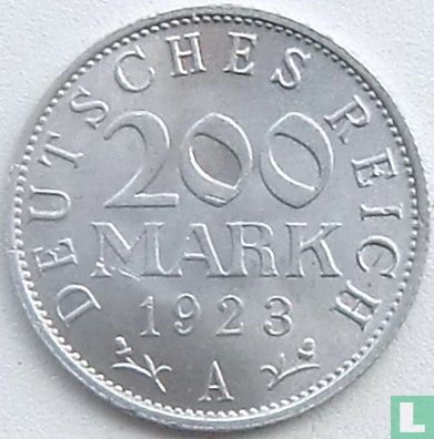 Duitse Rijk 200 mark 1923 (A) - Afbeelding 1