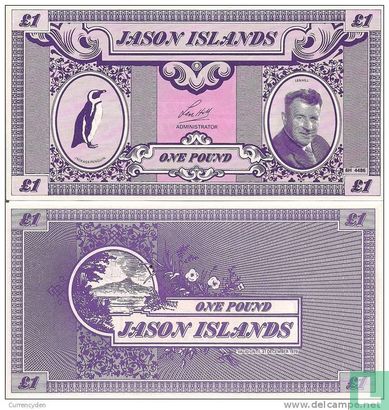 Jason (Falkland) Islands, 1 Pound, 1979