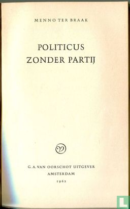 Politicus Zonder Partij - Bild 2