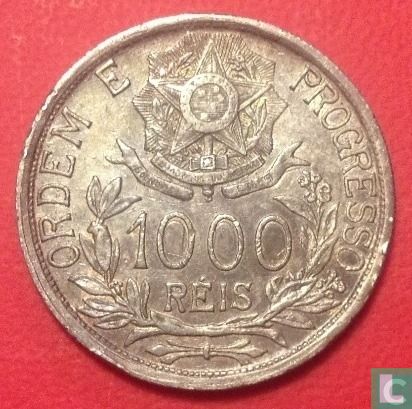 Brasilien 1000 Réis 1913 (Typ 1) - Bild 2