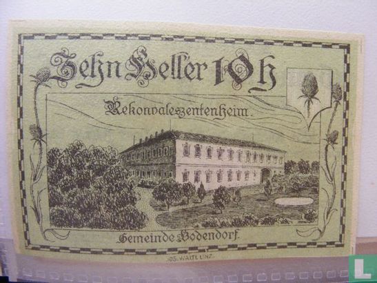 Bodendorf 10 Heller 1920 - Image 1