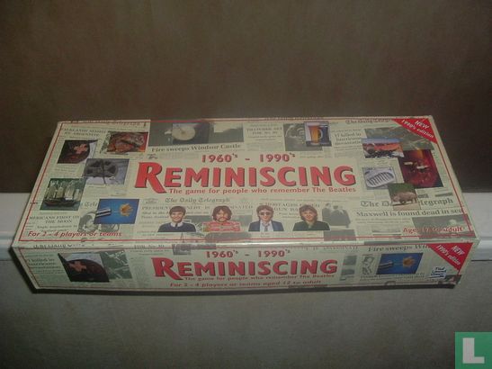 The beatles-reminicing quiz board game