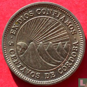 Nicaragua 5 centavos 1946 - Afbeelding 2