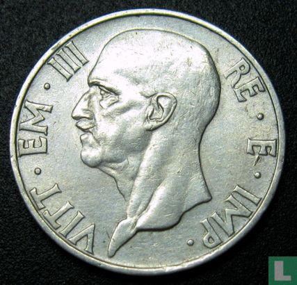 Italy 5 lire 1936 - Image 2