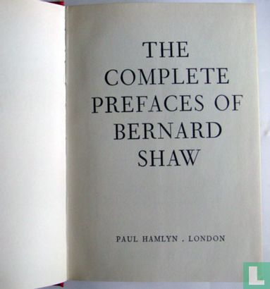The Complete Bernard Shaw: Prefaces - Afbeelding 3