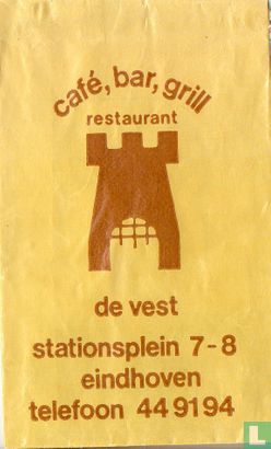 Café Bar Grill Restaurant De Vest - Afbeelding 1