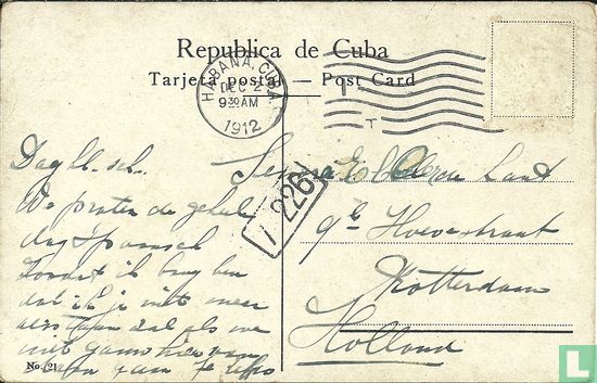 Cuban Patio / Post Card - Afbeelding 2