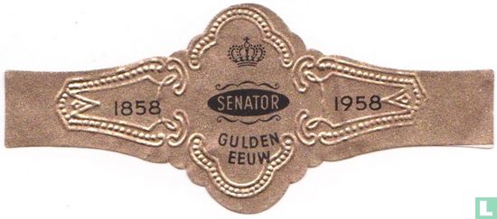 Senator Gulden Eeuw - 1858 - 1958 - Afbeelding 1