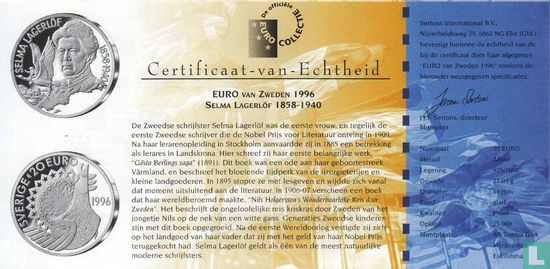 Zweden 20 euro 1996 "Selma Lagerlof" - Afbeelding 3