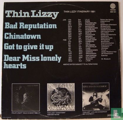 Thin Lizzy 12" Live  - Afbeelding 2