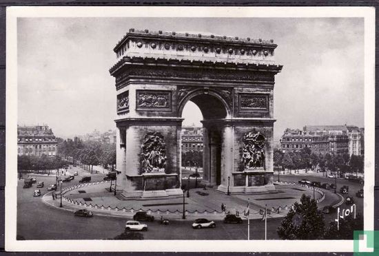 Paris, L´Arc de Triomphe de l´Etoile
