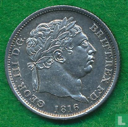 United Kingdom 1 shilling 1816 - Image 1