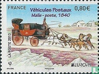 Europa - Postvoertuigen 