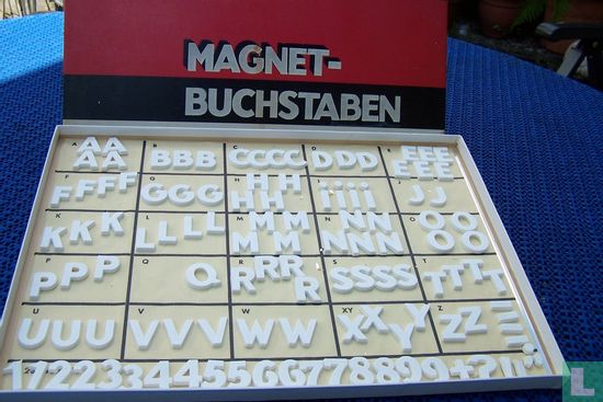 Magneet letters en cijfers - Afbeelding 1