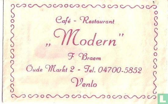 Cafe - Restaurant "Modern" - Image 1