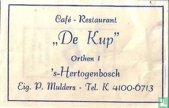Café Restaurant "De Kup"  - Image 1