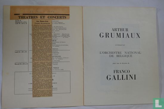 Arthur Grumiaux + Franco Gallini - Afbeelding 2