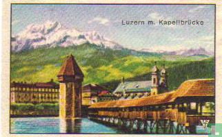 Luzern mit Kapellbrücke