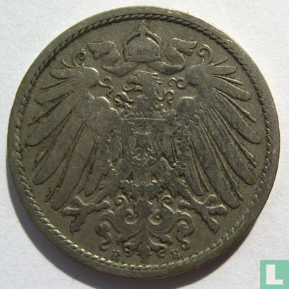 Empire allemand 10 pfennig 1900 (E) - Image 2