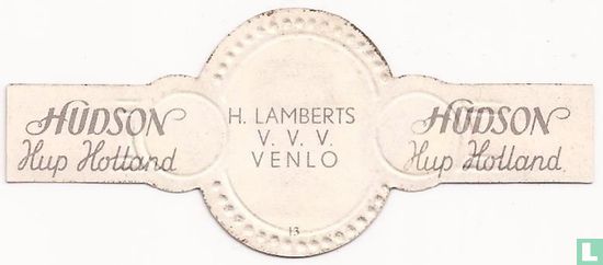 H. Lamberts - V.V.V. - Venlo - Afbeelding 2