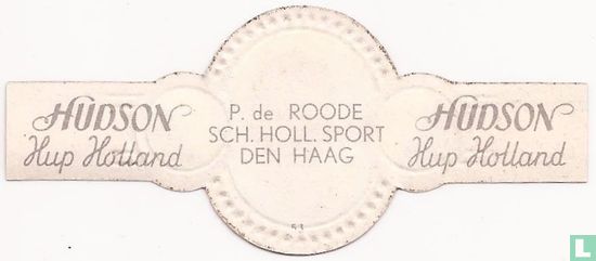 P. de Roode-Sch Holl. Sport-la Haye - Image 2