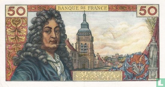 France 50 Francs Racine - Image 2