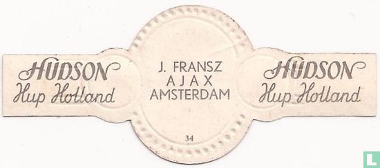 J. Fransz - Ajax - Amsterdam  - Afbeelding 2