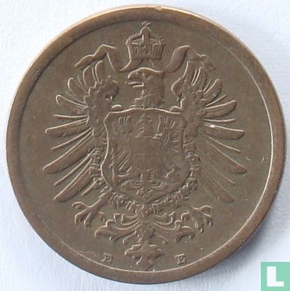Duitse Rijk 2 pfennig 1876 (E) - Afbeelding 2