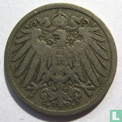 Empire allemand 10 pfennig 1893 (F) - Image 2