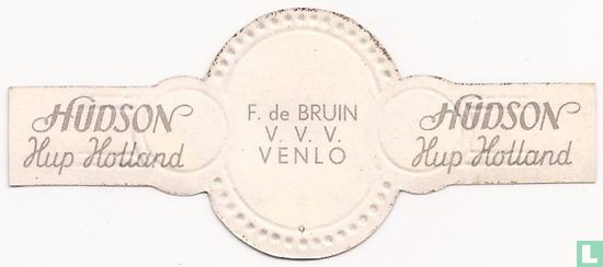 F. de Bruin - V.V.V. - Venlo - Afbeelding 2