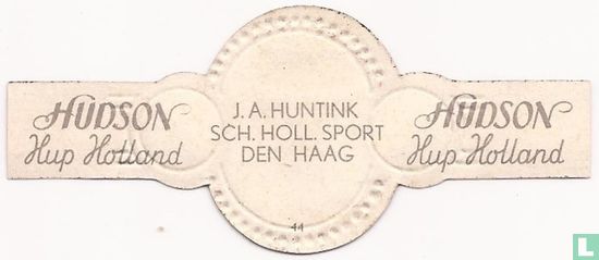 J.A.Huntink - Sch. Holl. Sport - Den Haag - Afbeelding 2