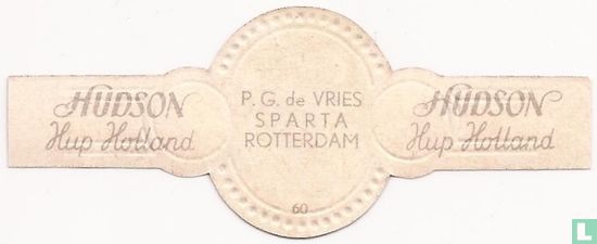 P.G. de Vries - Sparta - Rotterdam - Afbeelding 2