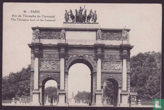 Paris, Arc de Triomphe du Carrousel 