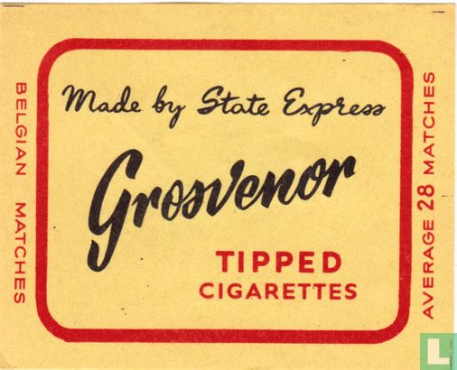 Grosvenor tipped cigarettes