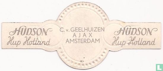 C.v.Geelhuizen - Ajax - Amsterdam - Afbeelding 2