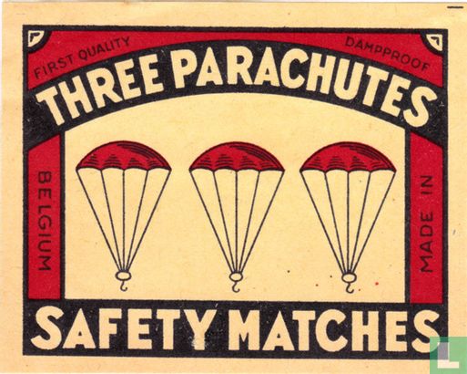 Three parachutes