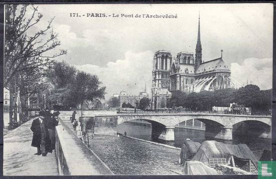 Paris, Le Pont de l' Archevéché