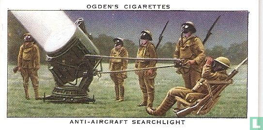 Anti-Aircraft Searchlight.