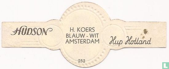 H. Koers - Blauw Wit - Amsterdam - Afbeelding 2