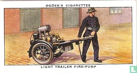 Light Trailer Fire pump.