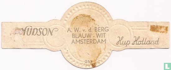 A.W. v.d. Berg - Blauw Wit - Amsterdam - Afbeelding 2