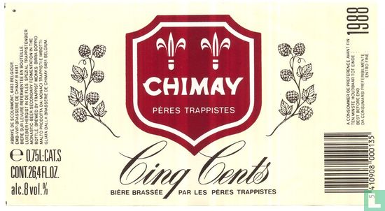 Chimay Cinq Cents