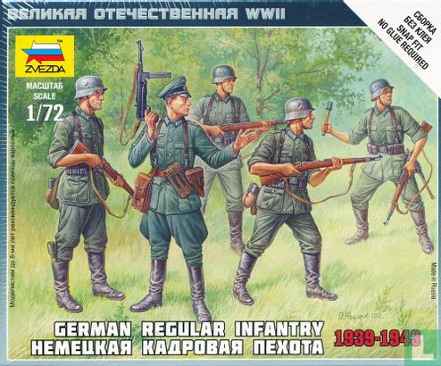 Duitse reguliere infanterie1939-1943 - Afbeelding 1